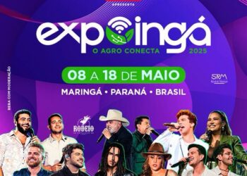 Os shows gratuitos serão nos dias 12 e 13 com Duda Bertelli e Luan Pereira e o Padre Reginaldo Manzotti, respectivamente - Arte: divulgação