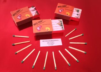 Obra "Mete Fogo", de Érica Paiva Rosa (Crédito: Divulgação)