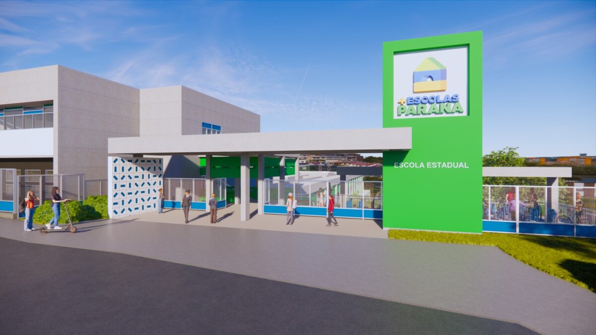 Paraná constrói 40 novas escolas, duas delas em Maringá