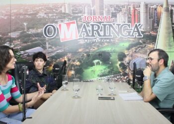 Entrevista no estúdio (Crédito: Reprodução)