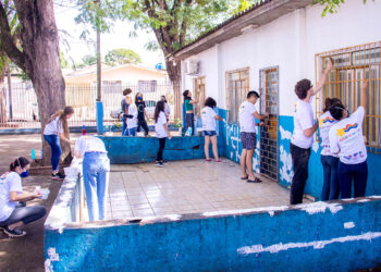 Há cerca de 20 anos os calouros de Arquitetura e Urbanismo iniciam sua vida na UEM participando de trote solidário