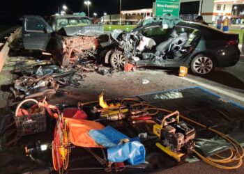 Caminhonete na contramão causa acidente na BR-376 com morte de morador de Paranavaí