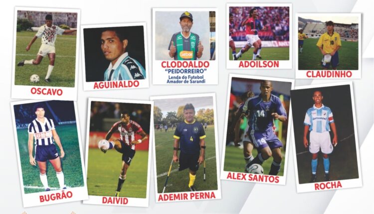 Lendas do futebol fazem jogo solidário em favor da APMI de Sarandi