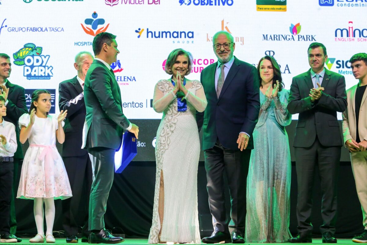 Comenda Américo Marques Dias, a mais importante outorgada pela Acim, é entregue à empresária Nádia Felippe