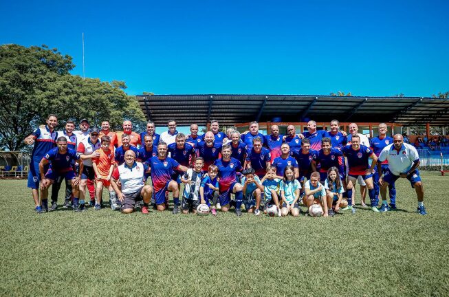 Lendas do Futebol voltam a campo domingo em Sarandi