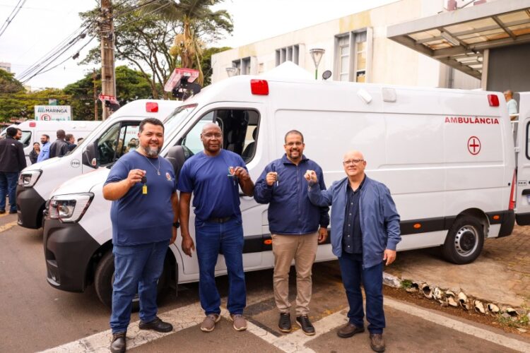 Quatro novas UTIs Móveis começam a ser utilizadas na próxima segunda-feira, 28