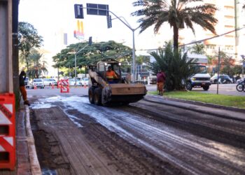 Recapeamento de cruzamentos no Novo Centro de Maringá começa nesta segunda-feira
