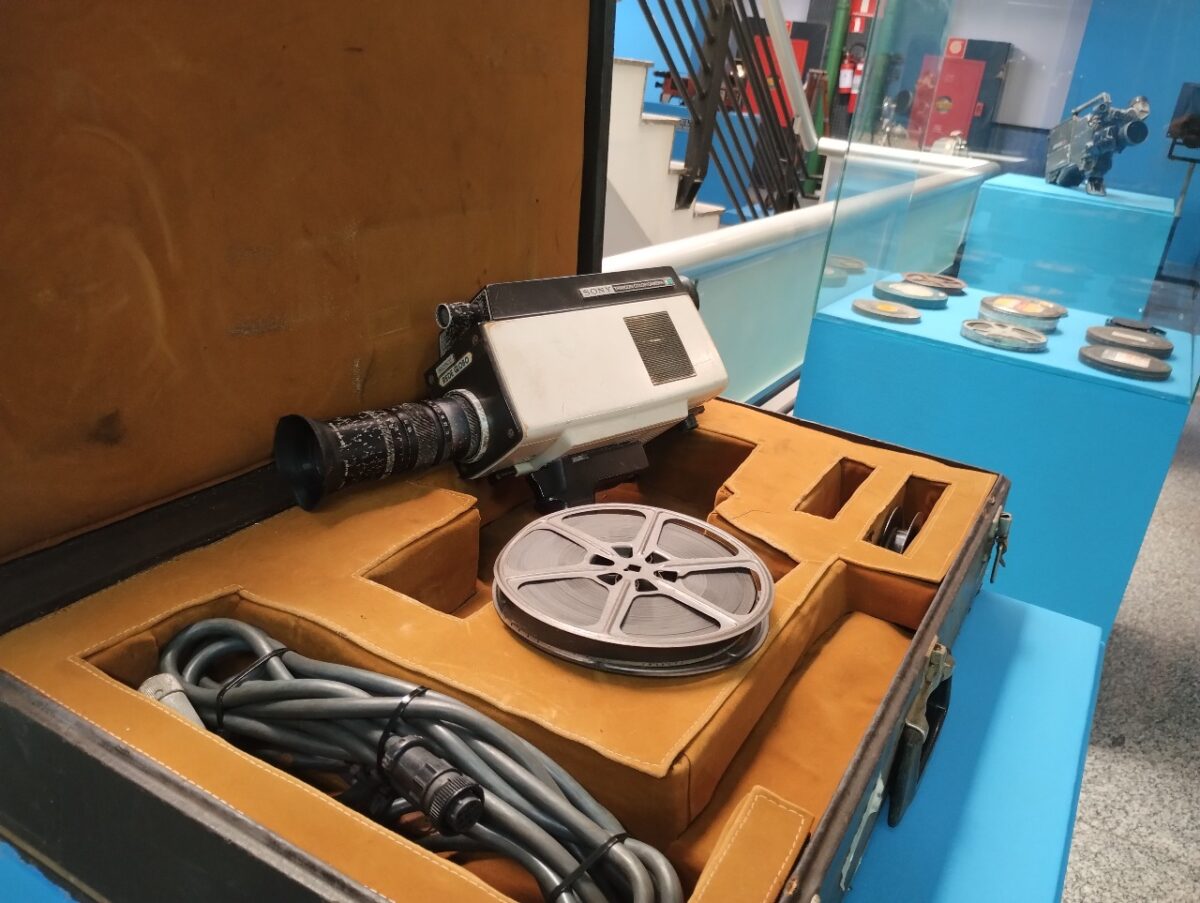 exposição conta o início da televisão em Maringá