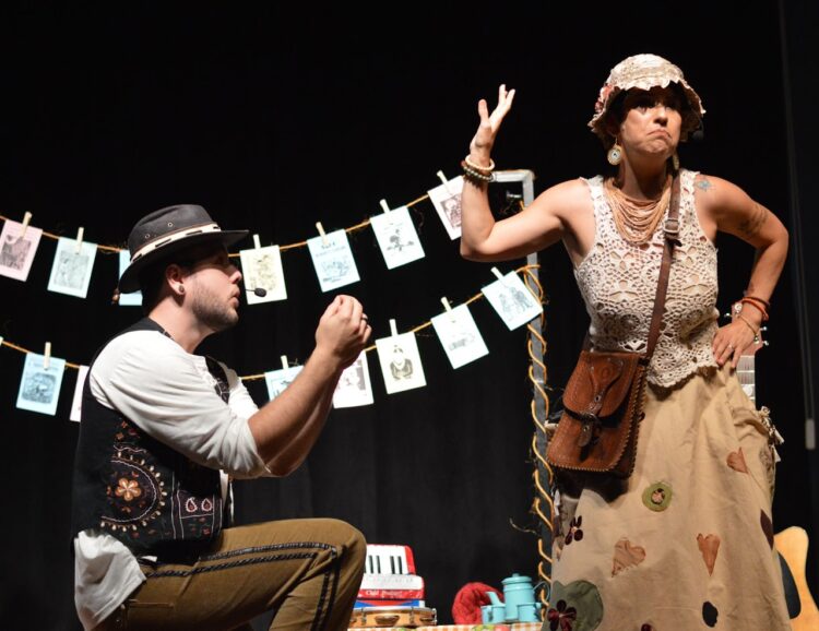 “Viagem em Cordel”, por Cia Trapos e Farrapos (Crédito: Luana Mara Radaelli)