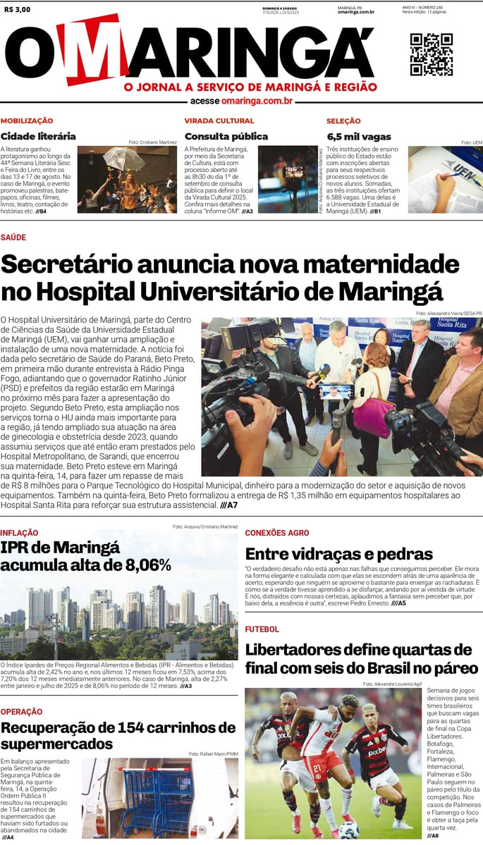 EDIÇÃO 240 - 17-08-2025