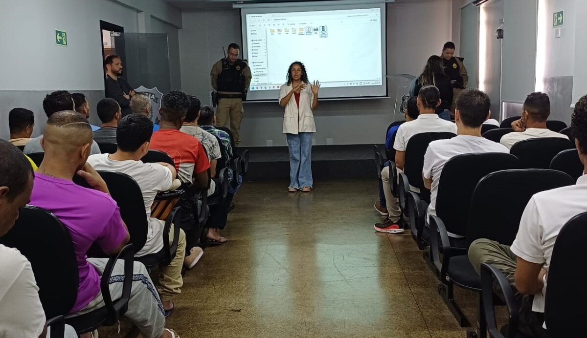 Semana Nacional de Justiça pela Paz em Casa teve atividade na Colônia Penal Industrial de Maringá