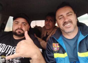 quatro homens vão fazer cobrança em Icaraíma e desaparecem; o carro deles foi encontrado enterrado