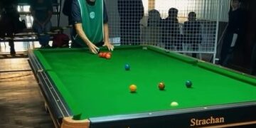 Registro das finais da Copa Brasil de Snooker Six Red 2025, que ocorreu no Rio de Janeiro em julho (Crédito: Reprodução/CBBS)