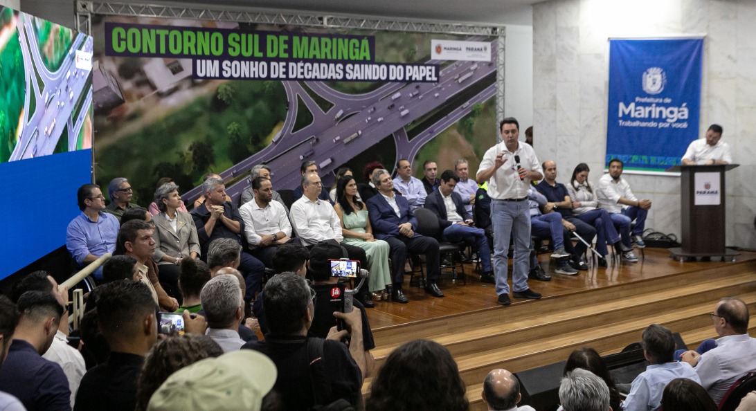 A duplicação do Contorno Sul é uma das obras mais valorizadas do governo Ratinho Júnior
