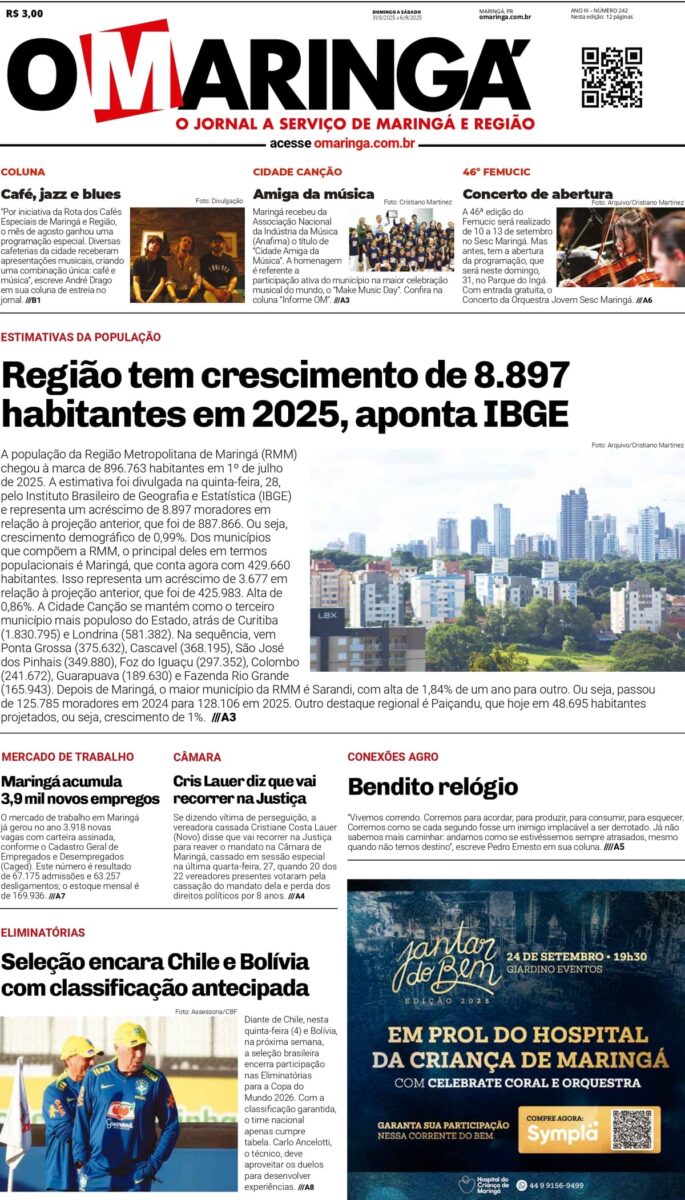 EDIÇÃO 242 - 31/08/2025