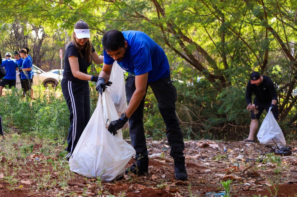 No Dia Mundial da Limpeza Maringá teve mais de 600 voluntários