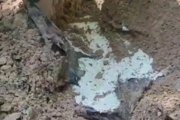 Encontrado carro enterrado em bunker na zona rural de Icaraíma