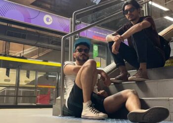 Banda é formada por Felipe Kuroda (descendente de japoneses, nascido em Brasília e radicado em Palmas – TO) e Renato Rezende (Anápolis – GO) - Crédito: Divulgação