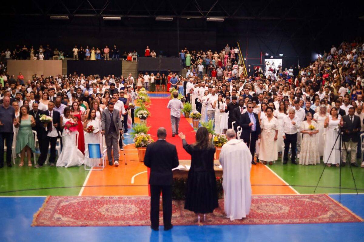 O casamento comunitário é uma oportunidade para a regularização da situação de muitos casais que já vivem juntos