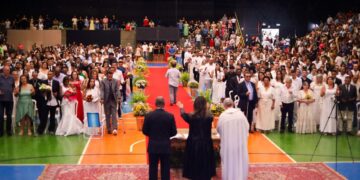 O casamento comunitário é uma oportunidade para a regularização da situação de muitos casais que já vivem juntos