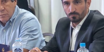 Rafael Dacome representou o MFC no Arbitral e manifestou insatisfação por indicação do segundo paranaense em torneio nacional. Crédito: Assessoria/Maringá FC.