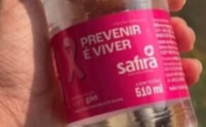 Safira Rosa destina parte das vendas à Rede Feminina de Combate ao Câncer