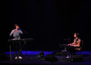 Duo se apresentou no Sesc Maringá na noite desta quarta-fera, 26 (Crédito: Cristiano Martinez)