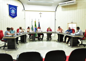 Sessão na Câmara de Marialva (Crédito: Ariádiny Rinaldi/CMM)