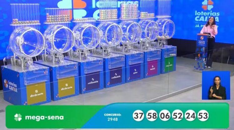 Mega-sena 2948 - 2.948 - não tem acertador e prêmio acumula em R$ 20 milhões