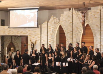 Coros se apresentaram no sábado, 7 (Crédito: Cristiano Martinez)