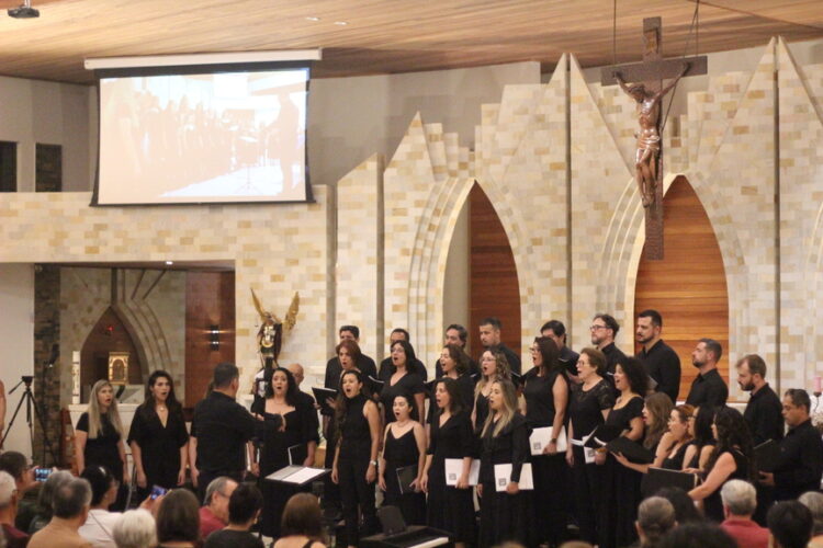 Coros se apresentaram no sábado, 7 (Crédito: Cristiano Martinez)