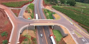 Governador entrega obra de viaduto na PR-444, em Mandaguari