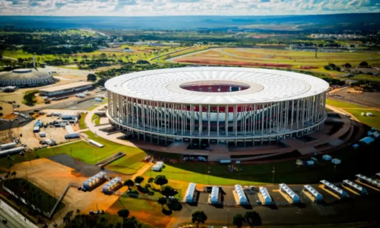 Arena Mané Garrincha/CBF/Divulgação.