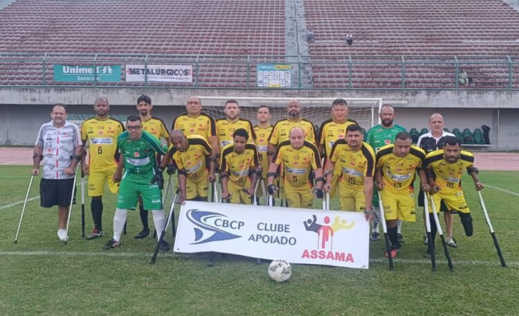 Assama, de Maringá, representa o Brasil na 1ª Copa Libertadores da América de Futebol de Amputados