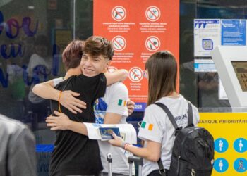 Com programa Ganhando o Mundo, janeiro é tempo de despedidas e reencontros