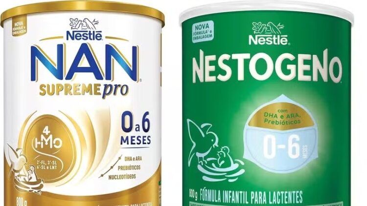 Anvisa proíbe venda de fórmulas infantis da Nestlé devido ao risco de contaminação por bactérias