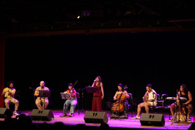 Banda Nudaz se apresentou no Barracão (Crédito: Cristiano Martinez)