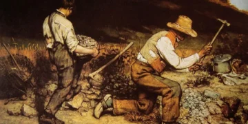 Os Quebradores de Pedra. Gustav Coubert (1849)