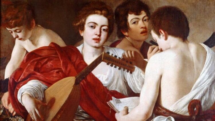 Caravaggio - Os Músicos 1595