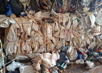 barracão de reciclagem de Paiçandu é interditado por ter embalagens de defensivos agrícolas misturas dom recicláveis