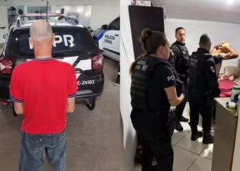 pai que estuprou filhas de 7 e 8 anos na frente do filho de 10 anos é preso em Cascavel