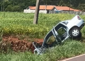 Três pessoas morrem em acidente na PR-554, em São Jorge do Ivaí