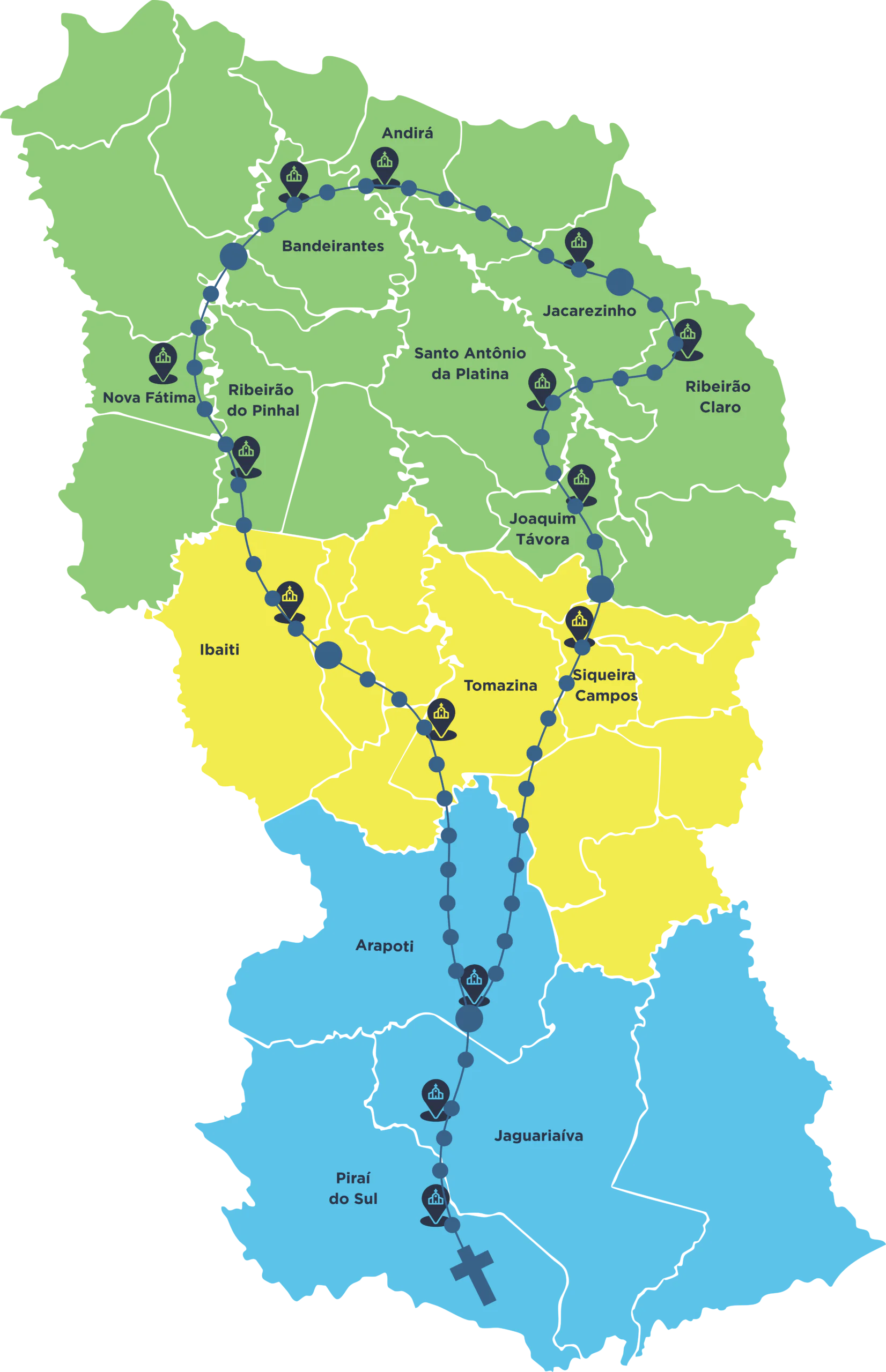 Rota do Rosário se fortalece como roteiro de turismo religioso