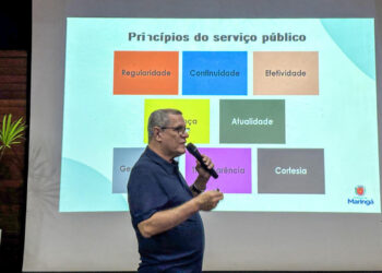 Ouvidor-Geral da prefeitura de Maringá faz palestra para servidores da prefeitura de Toledo