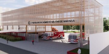 Anteprojeto de ampliação do quartel dos bombeiros foi entregue pelo secretário de Planejamento Ulisses Maia Foto: SEPL