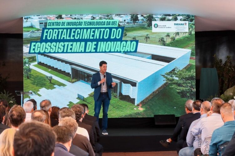 Guto Silva participa da entrega do Centro de Inovação Tecnológica da UEL