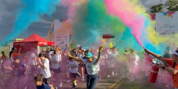 Corrida Colorida contou com 1,7 mil participantes