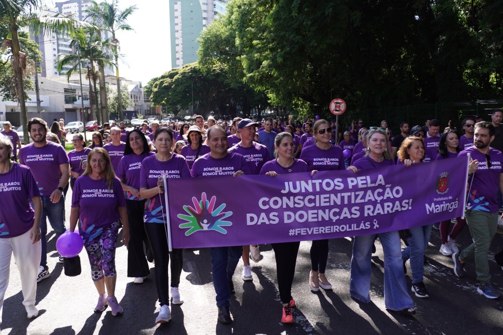 caminhada Somos Raros, Mas Somos Muitos chamou a atenção para as doenças raras