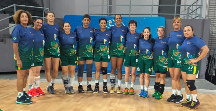 Basquete feminino 60+ do Brasil encerra o Pan-Americano em 9º lugar