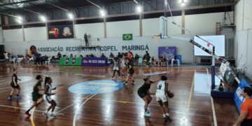 Partida ocorreu no ginásio da Arcom, em Maringá (Crédito: Cristiano Martinez)